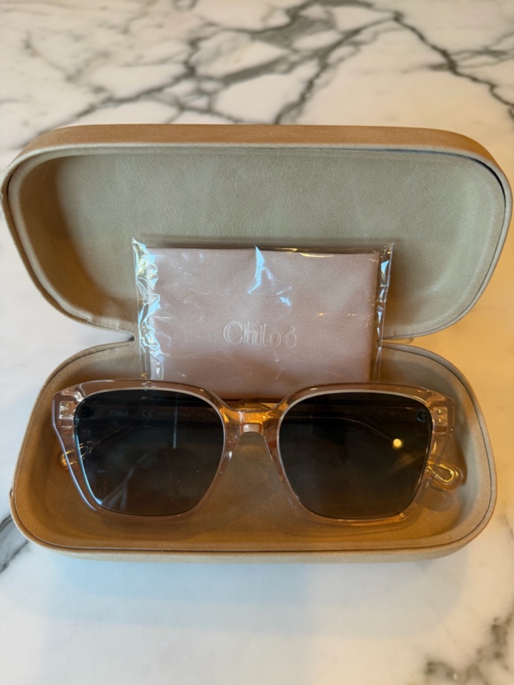 Chloe Willow Gold Sunglasses CE759S 52 17 140 New never worn.